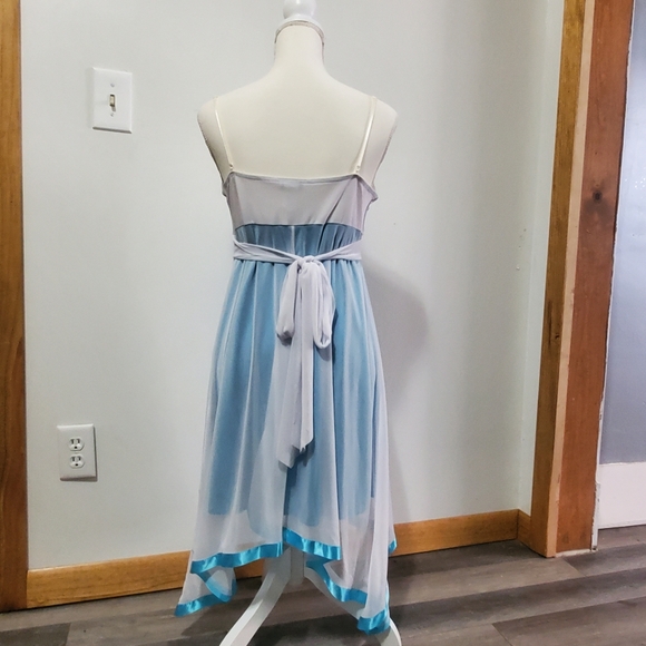 Spaghetti Strap Party Dress - Picture 3 of 8